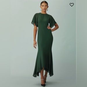 Reformation | Green Carletta dress